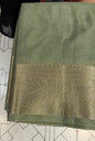 SEMI BANARASI SAREES - IHA 18550