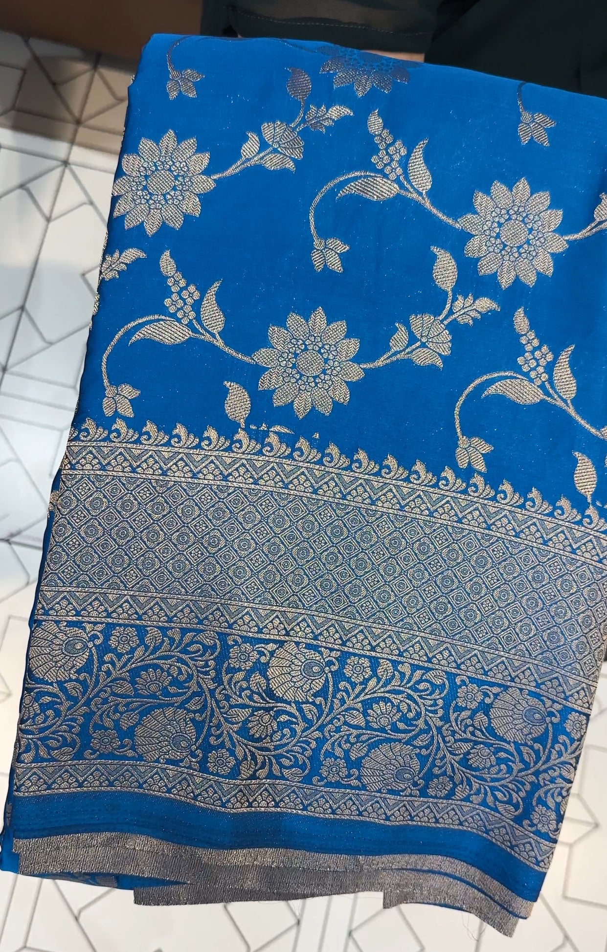 SATIN KATAN SAREES - IHA 18974