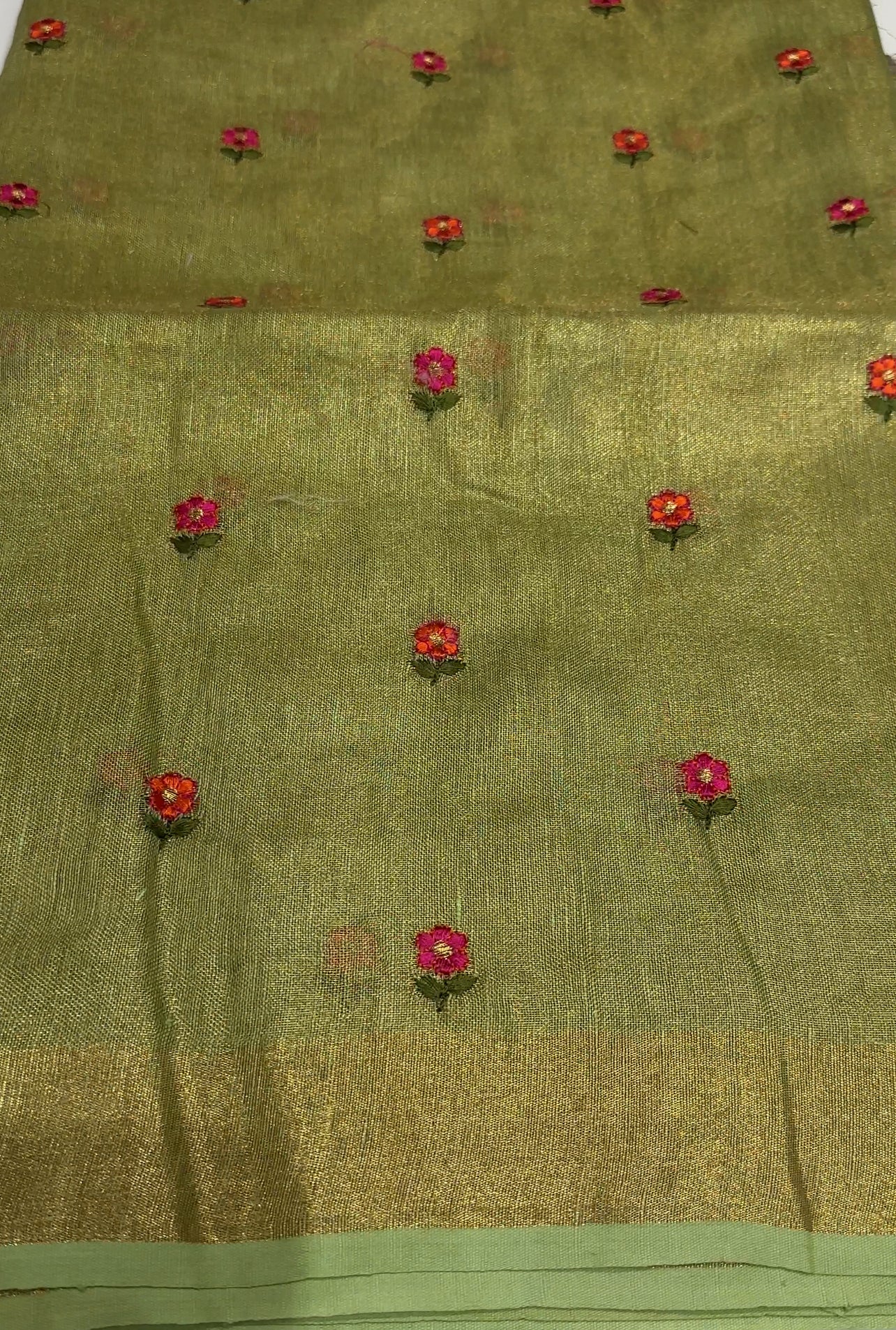 JUTE BANARASI SAREES - IHA 17963