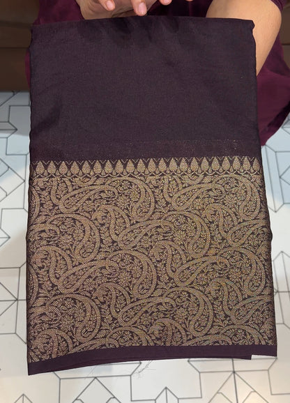 SEMI BANARASI SAREES - IHA 17738