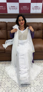 IHA'S IN-HOUSE HAND WORKED UNSTITCHED SALWAR SUITS - IHA 16785