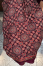 AJRAKH PRINTED SAREES - IHA 19054