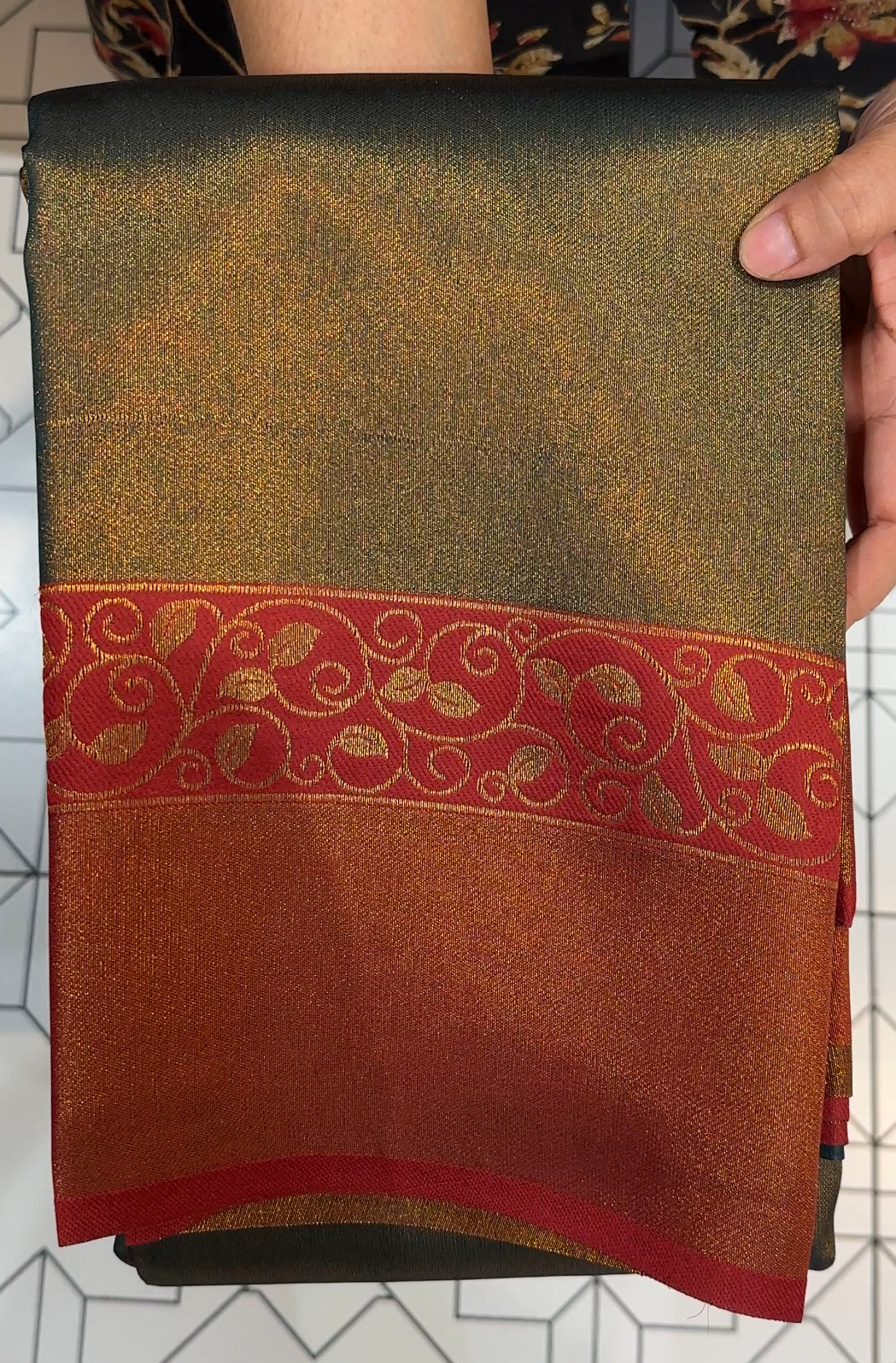 SEMI TISSUE  SAREES - IHA 19668