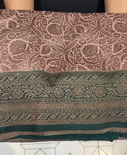 SEMI KATAN SAREE - IHA 17870