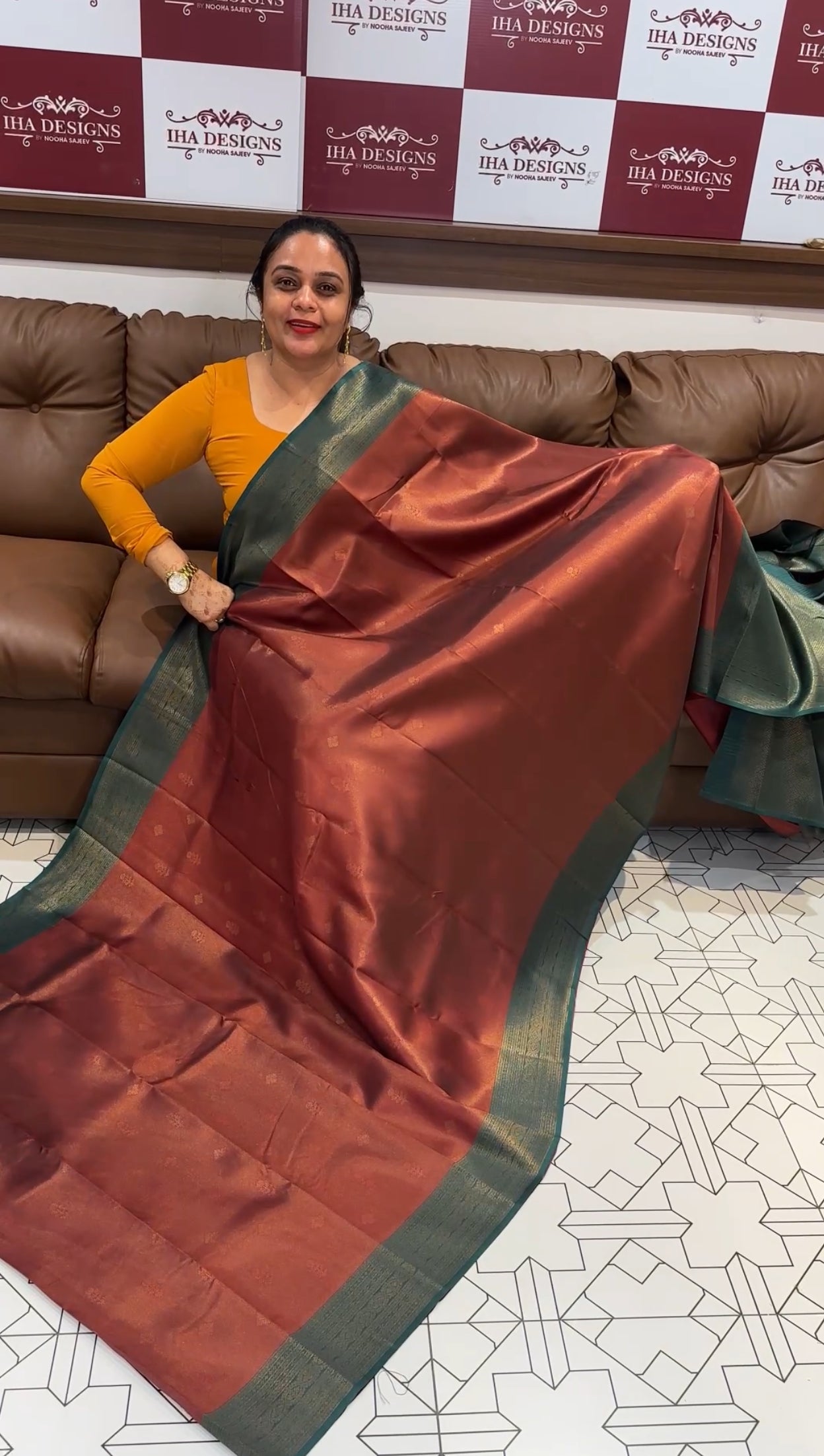 BUDGET BUY SEMI SILK SAREE - IHA 16467