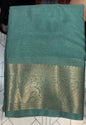 SEMI BANARASI SAREES - IHA 18550