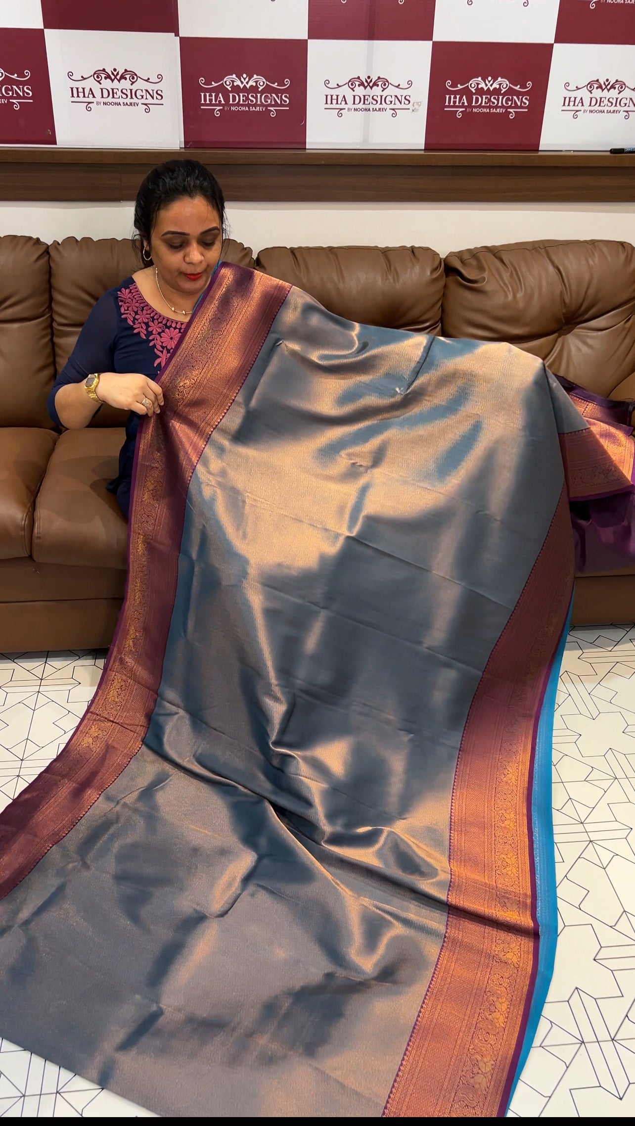 BUDGET BUY SEMI SILK SAREE - IHA 15900