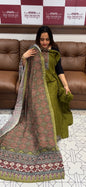 FORWARD CRUSHED COTTON TOP,BOTTOM AND DUPATTA - IHA 15365