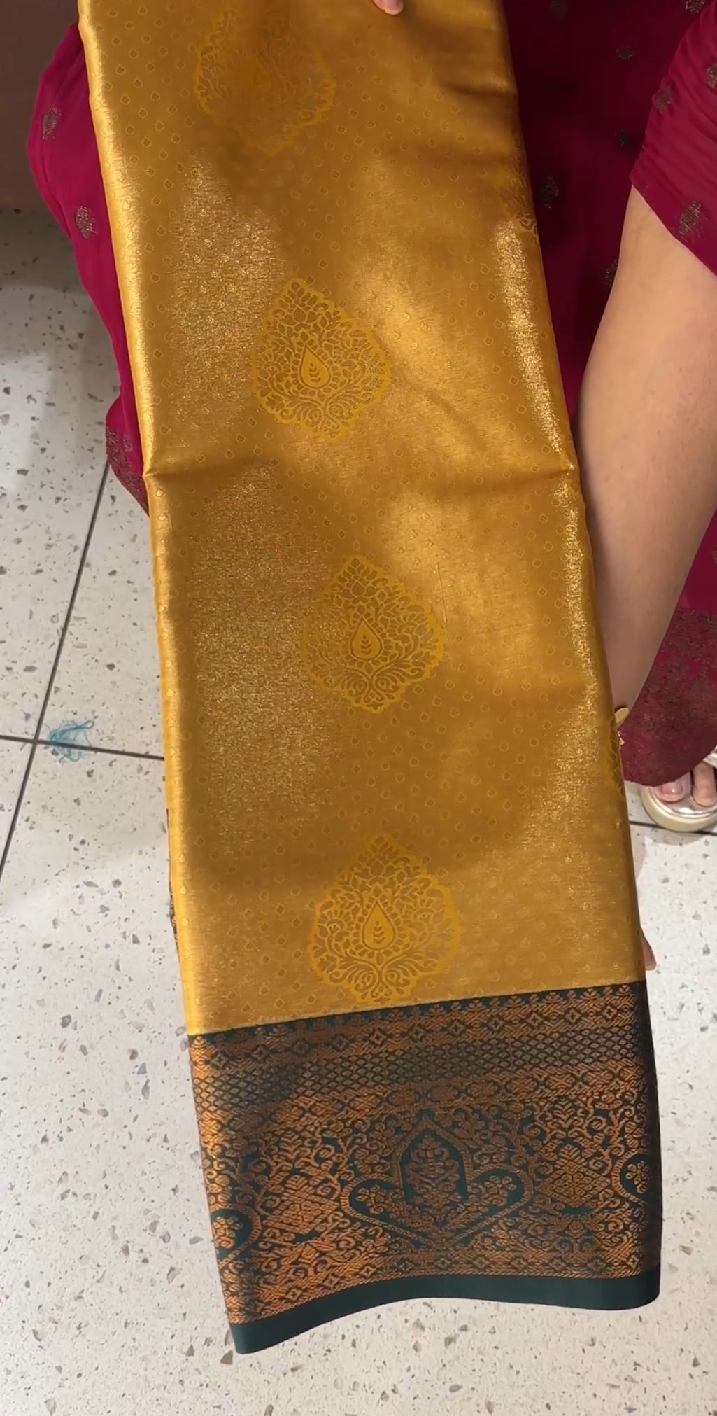 DESIGNER TISSUE KANCHIPURAM SILK SAREES - IHA 18520