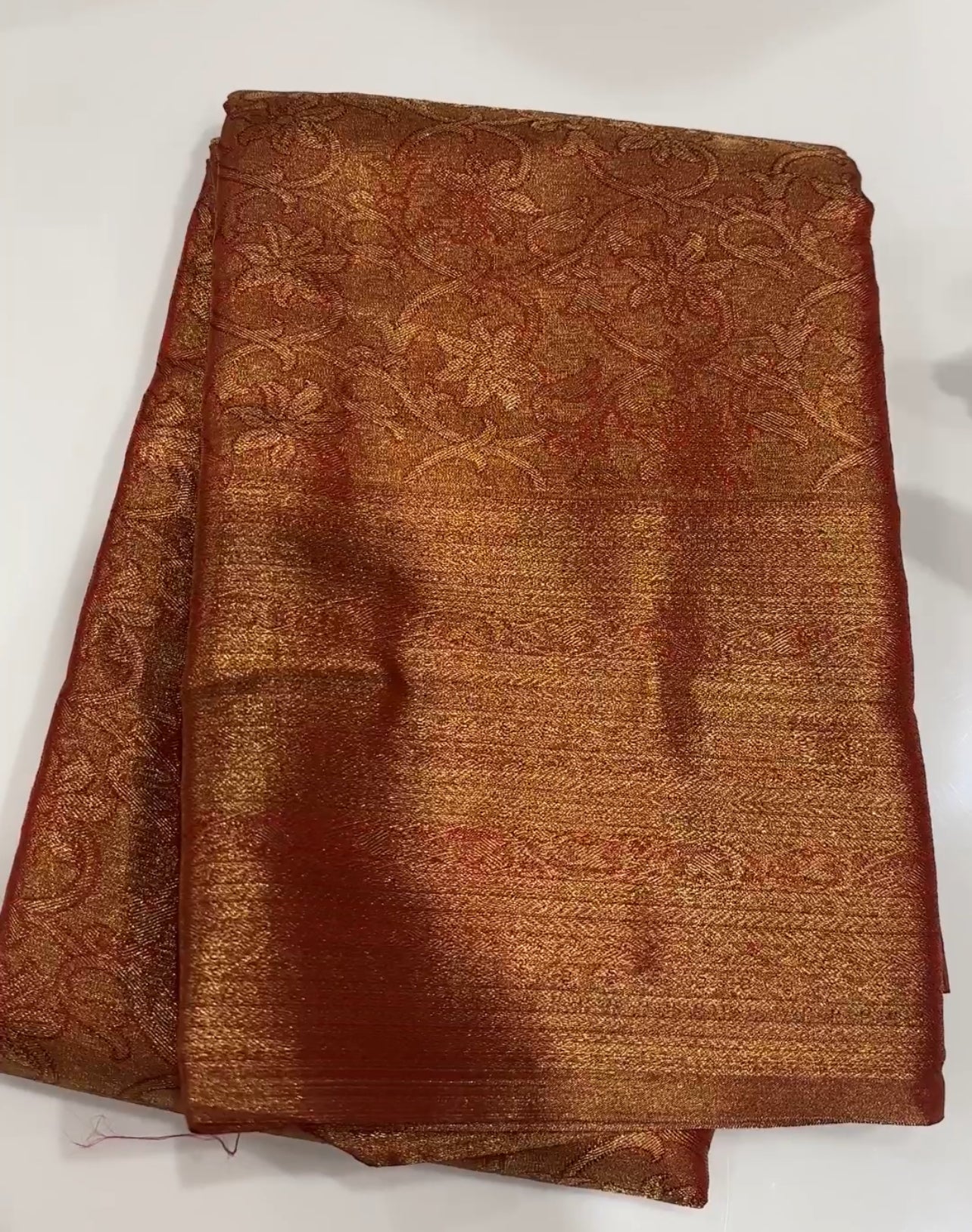 TISSUE KANCHIPURAM SILK SAREE - IHA 19303