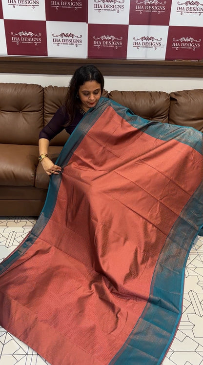 BUDGET BUY SEMI SILK SAREE - IHA 14539