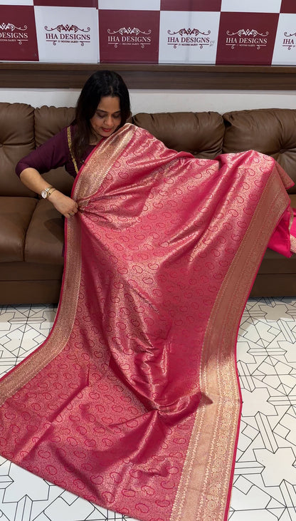 SEMI KATAN SAREES - IHA 17731