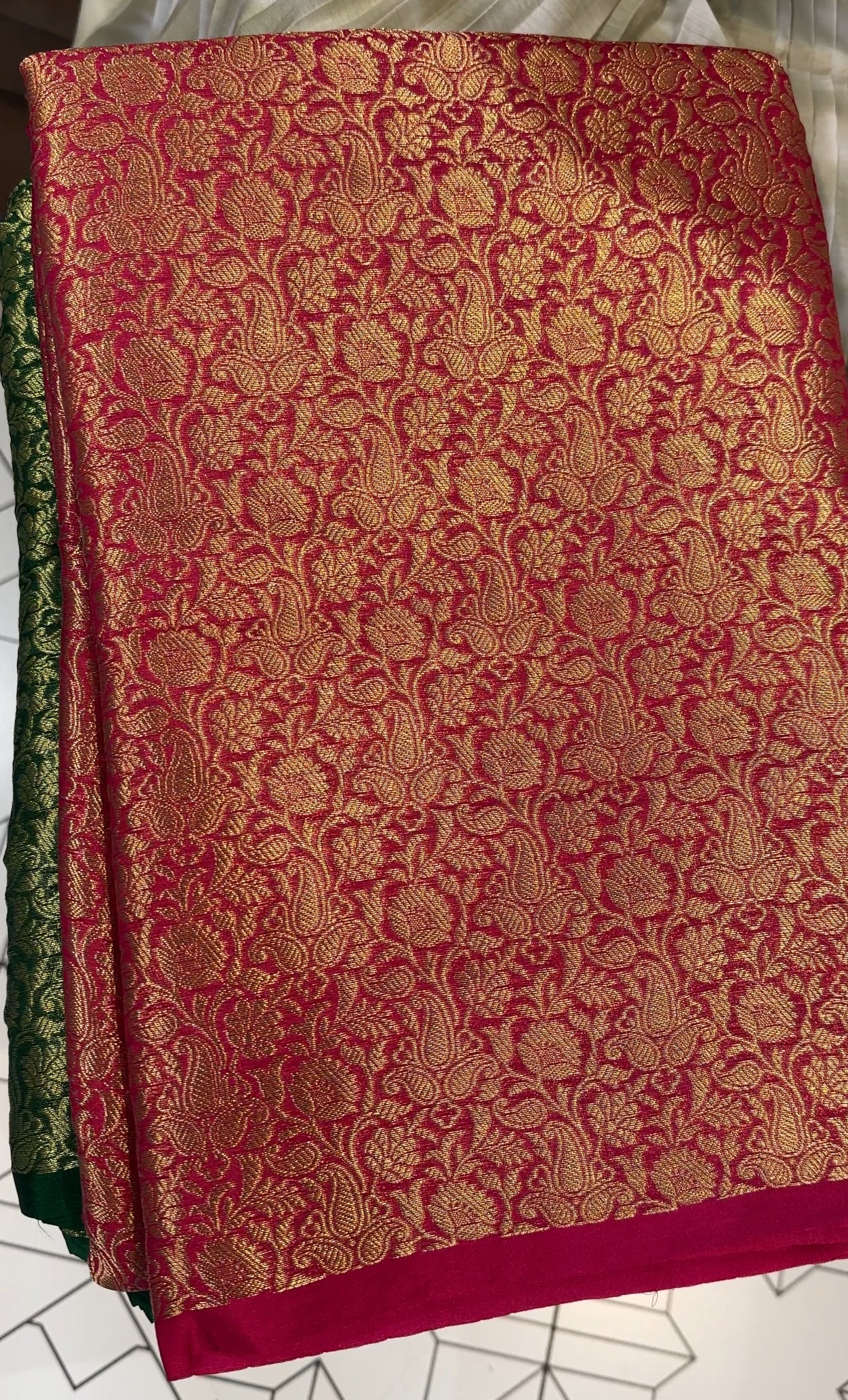 SEMI KATAN SAREE - IHA 19163