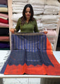 DESIGNER RAW SILK SAREE - IHA 16389