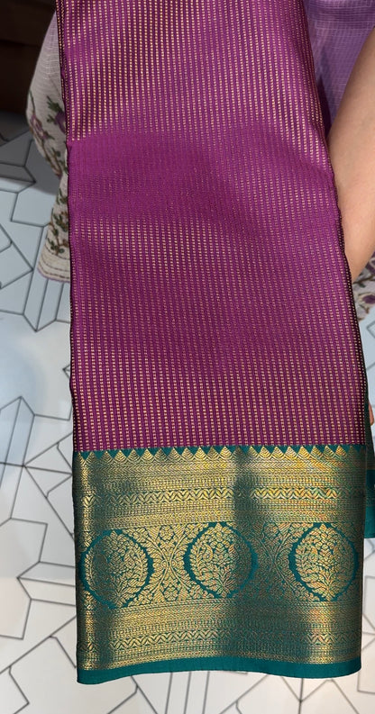 DESIGNER KANCHIPURAM SILK SAREE - IHA 19201