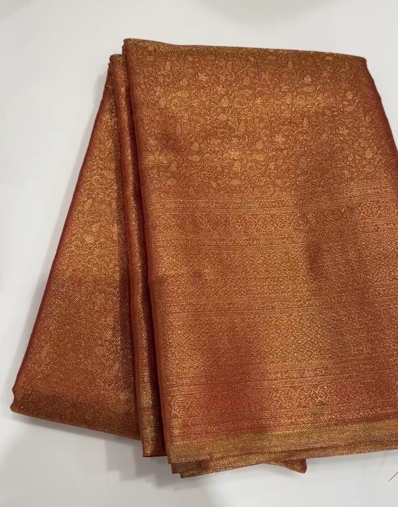 TISSUE KANCHIPURAM SILK SAREE - IHA 19303