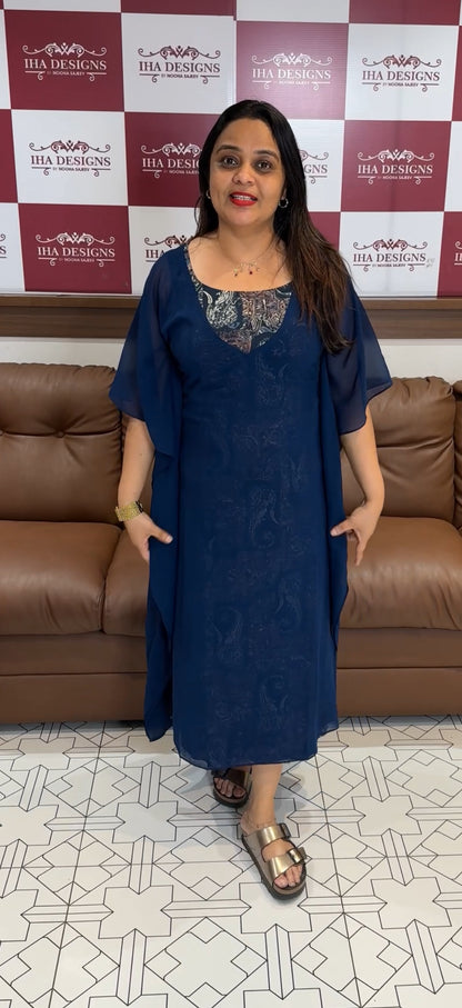 IHA'S IN-HOUSE DESIGNER KAFTAN TOPS - IHA 19162