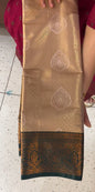 DESIGNER TISSUE KANCHIPURAM SILK SAREES - IHA 18520