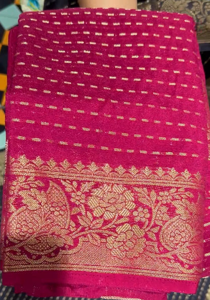 BUDGET BUY BANARASI SAREES - IHA 15123