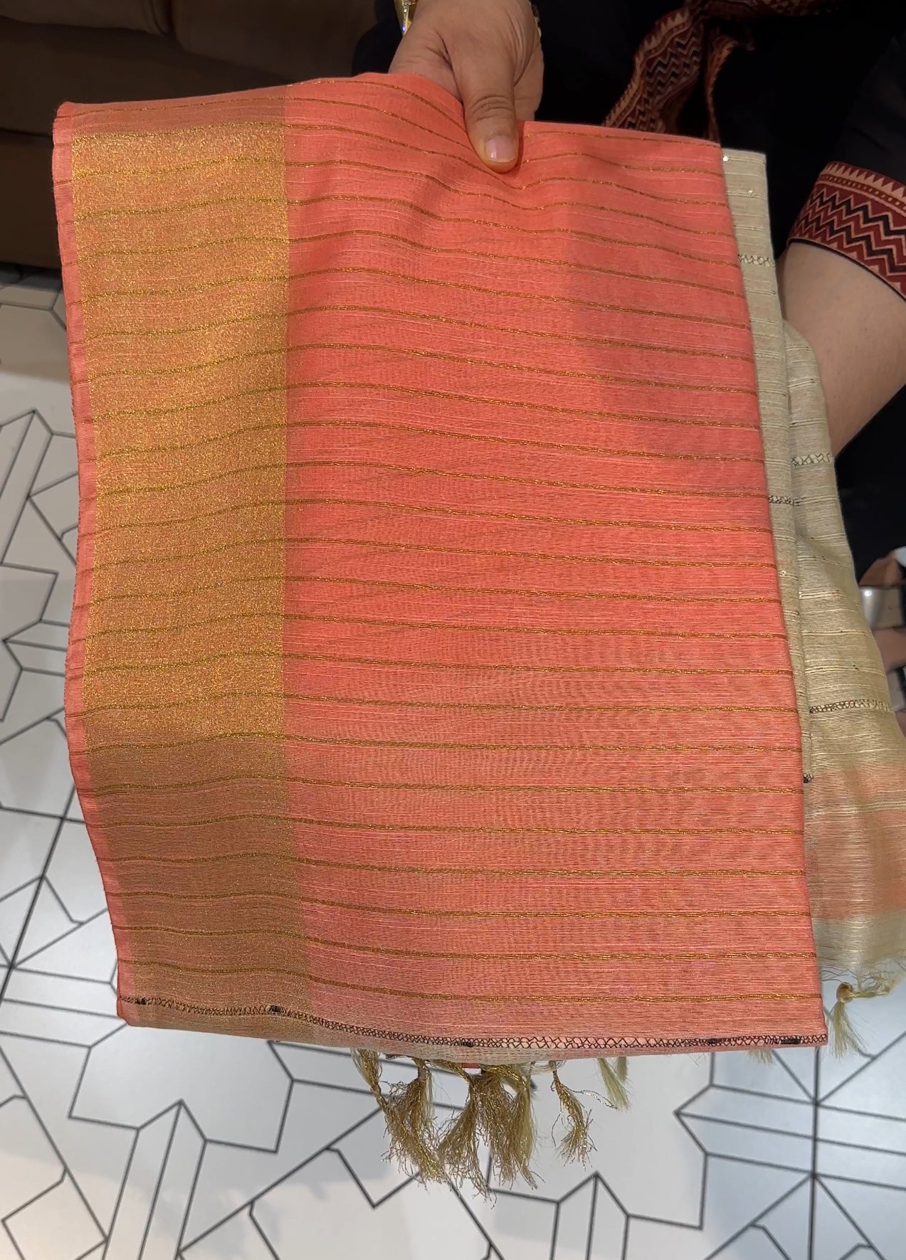 BUDGET BUY BHAGALPURI TUSSUR SAREES - IHA 18867