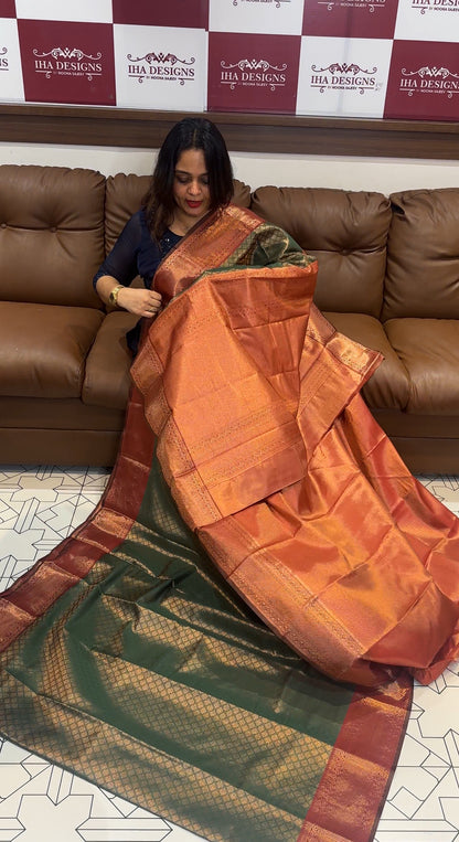 BUDGET BUY SEMI SILK SAREES - IHA 16806