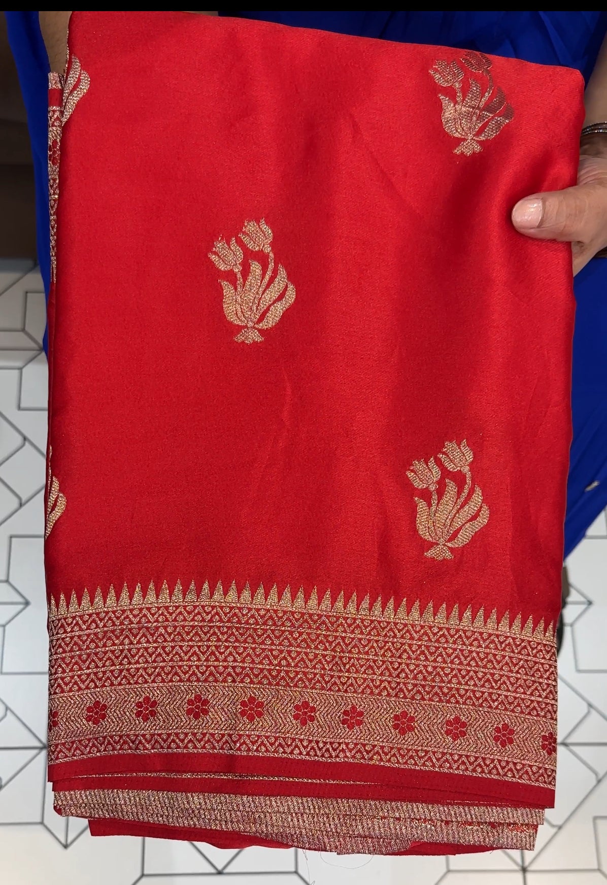 SEMI KATAN SAREES - IHA 18941