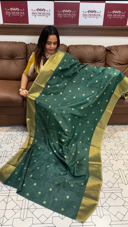 BUDGET BUY SEMI SOFT SILK SAREE - IHA 16937