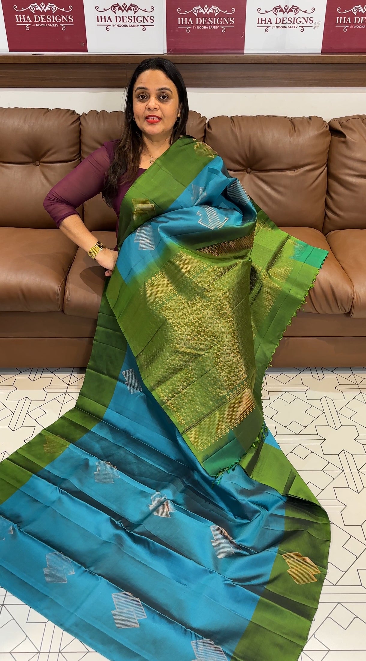 DESIGNER SOFT SILK SAREES - IHA 19041