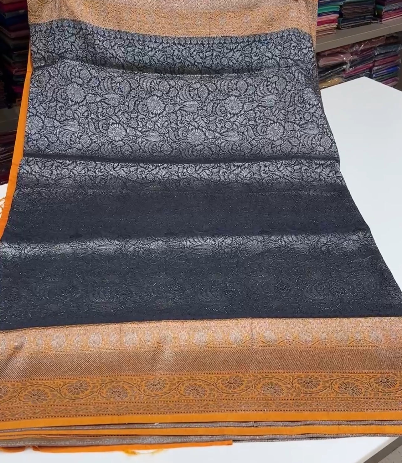 SEMI KATAN SAREES  - IHA 15211