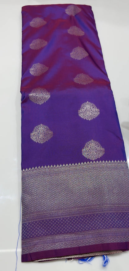 SEMI SOFT SILK SAREE - IHA 18150