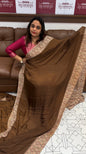 AJRAKH PRINTED SAREES - IHA 17471