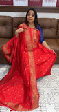 SILK KATAN UNSTITCHED SALWAR SUITS - IHA 18796