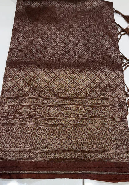 SEMI KATAN SAREE - IHA 19116