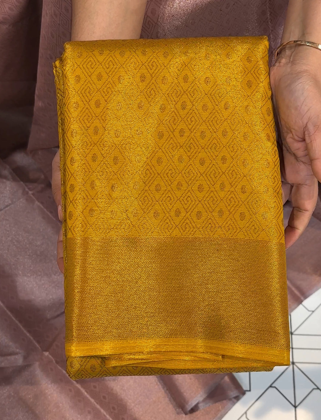 BUDGET BUY SEMI TISSUE SAREES - IHA 17553