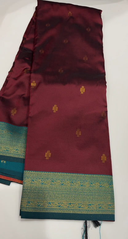 SEMI SOFT SILK SAREES - IHA 18282