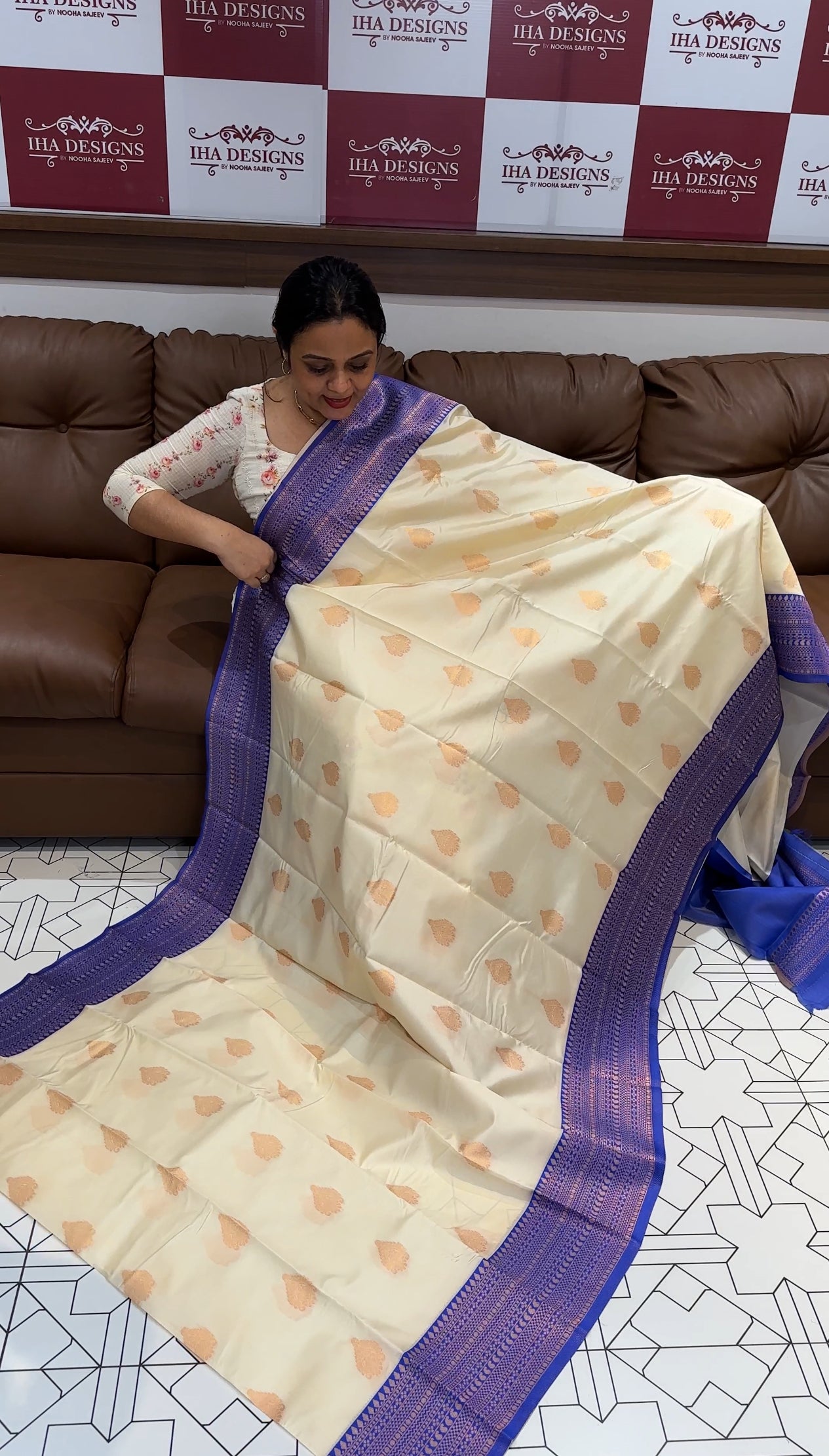 BUDGETY BUY SEMI SILK SAREE - IHA 16212