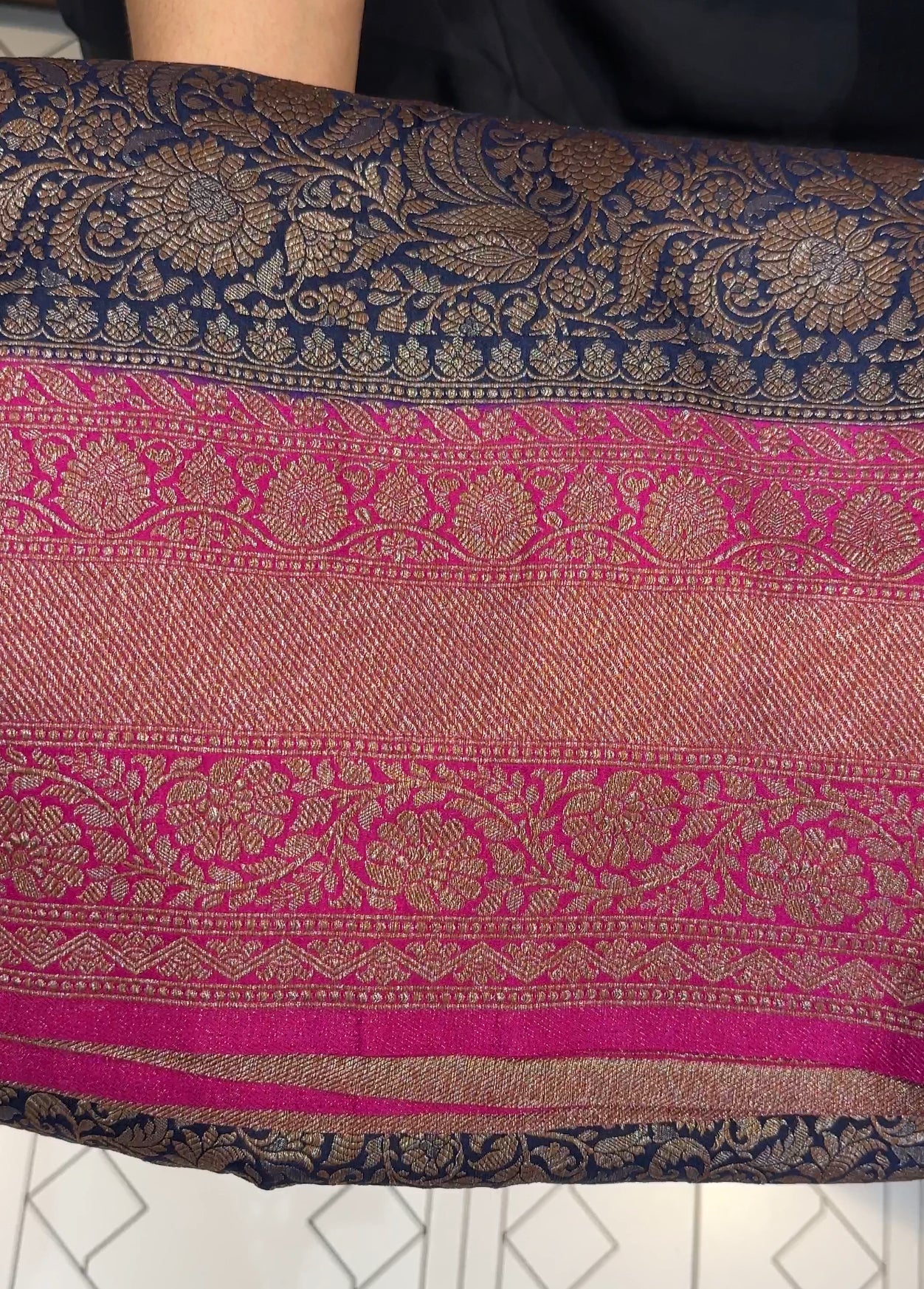 SEMI KATAN SAREE - IHA 17813