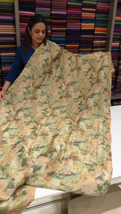 BANARASI TISSUE SAREES - IHA 16240