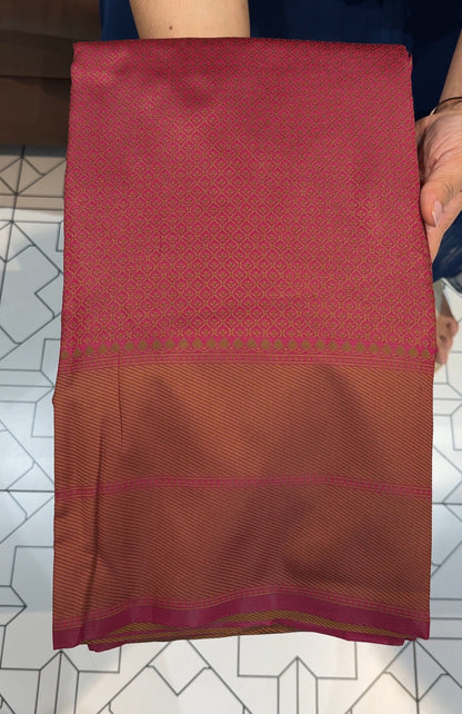 SEMI BANARASI SAREE - IHA 18194