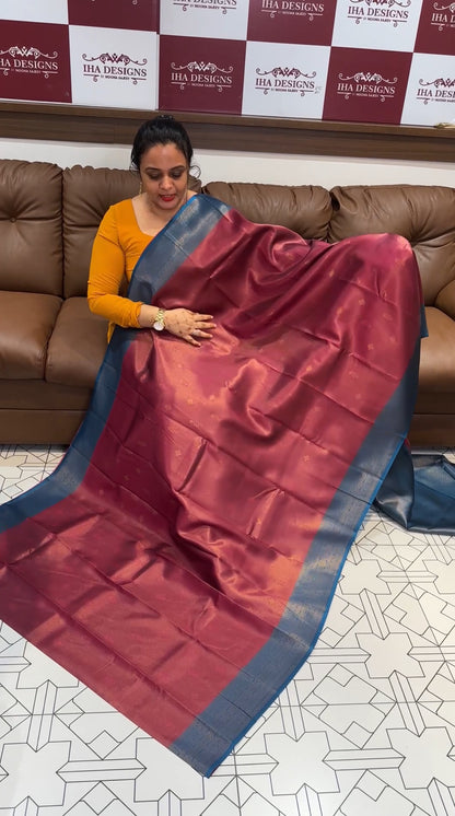 BUDGET BUY SEMI SILK SAREE - IHA 16467