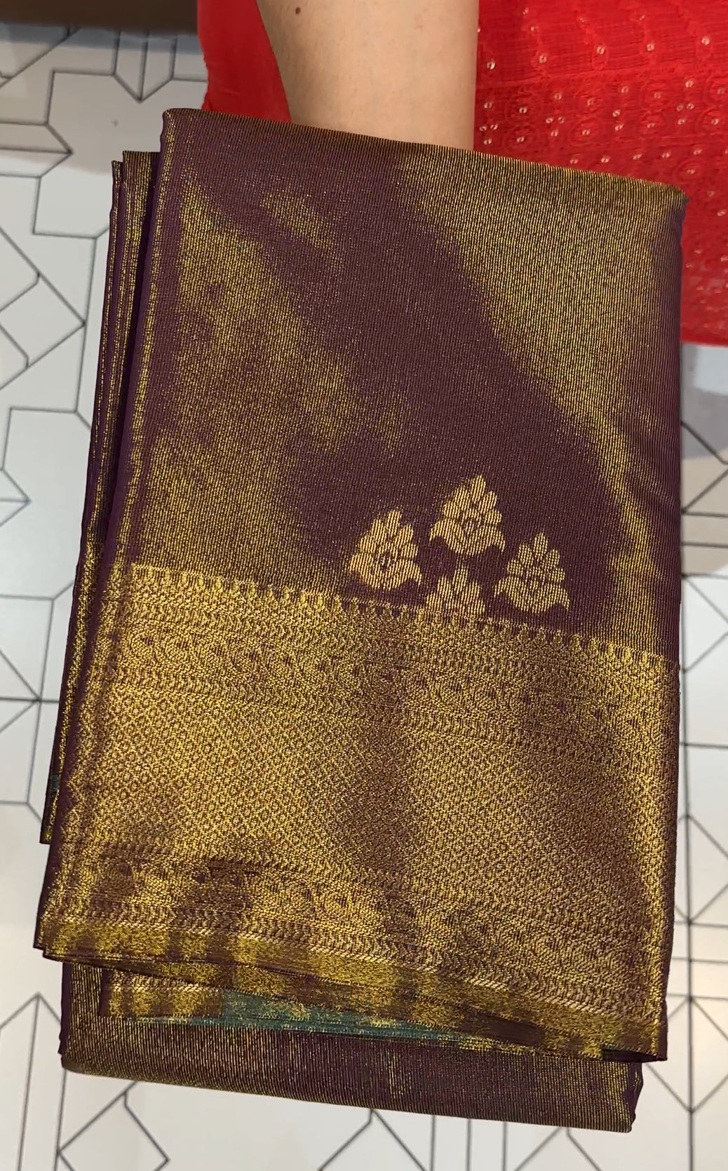 TISSUE SILK SAREES - IHA 19401