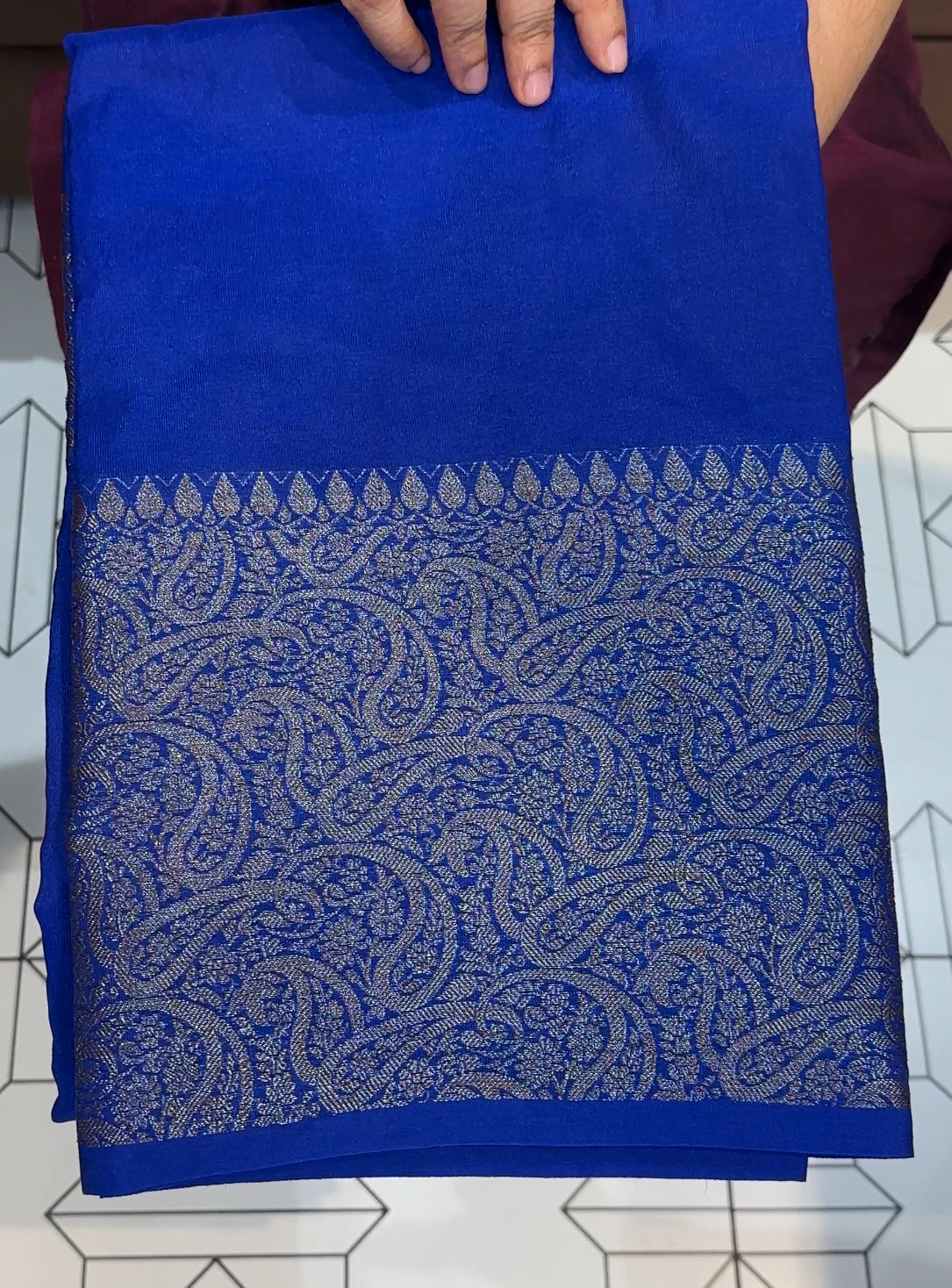 SEMI BANARASI SAREES - IHA 17738