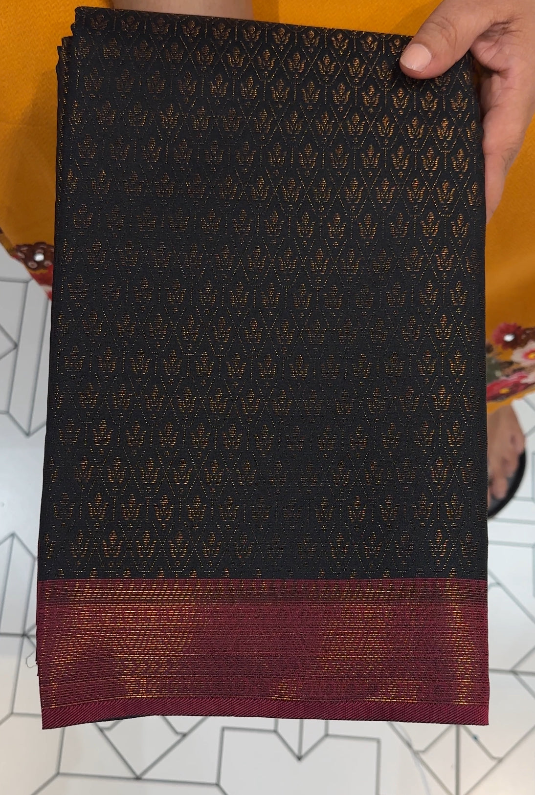 SEMI SILK SAREES - IHA 18875