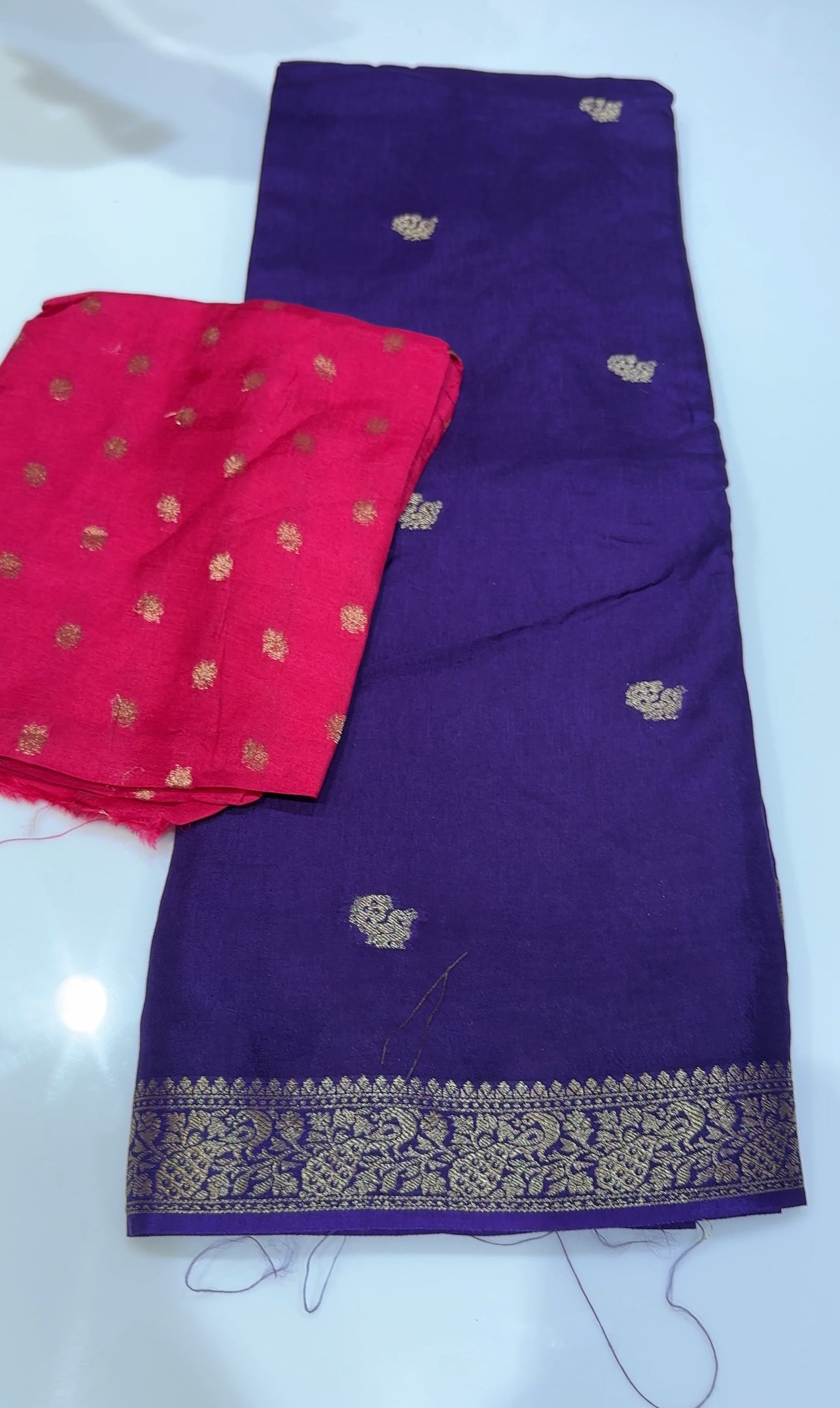 SILK BANARSI SAREE - IHA 16568