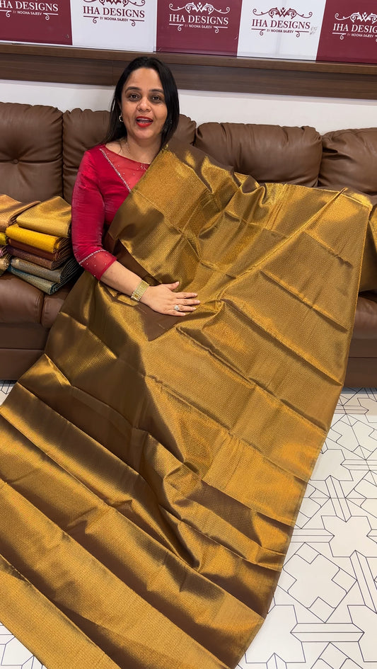 SEMI TISSUE SAREE - IHA 19167