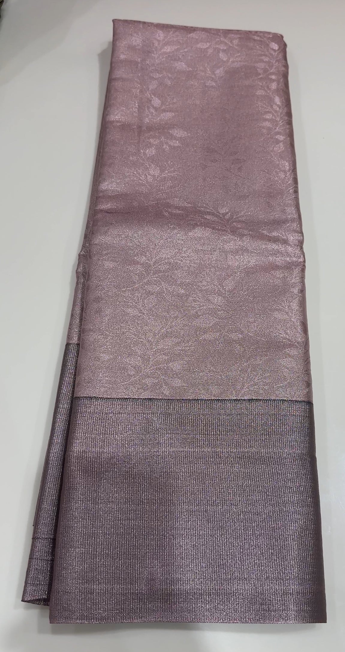 TISSUE KANCHIPURAM SILK SAREE - IHA 19310