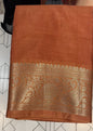 SEMI BANARASI SAREES - IHA 18550