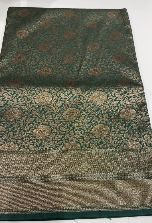 KATAN BANARASI SAREES - IHA 19899