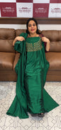 IHA'S IN-HOUSE HAND WORKED UNSTITCHED SALWAR SUITS - IHA 17094