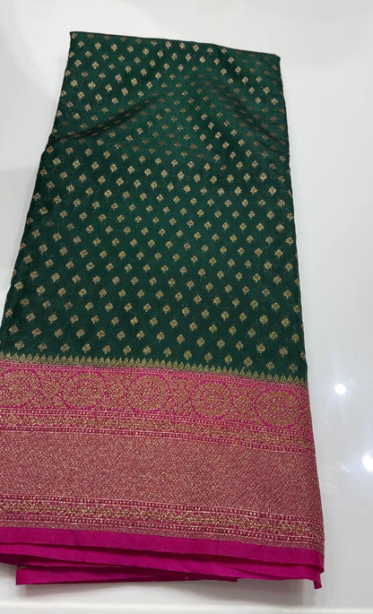 SEMI KATAN SAREE - IHA 18131